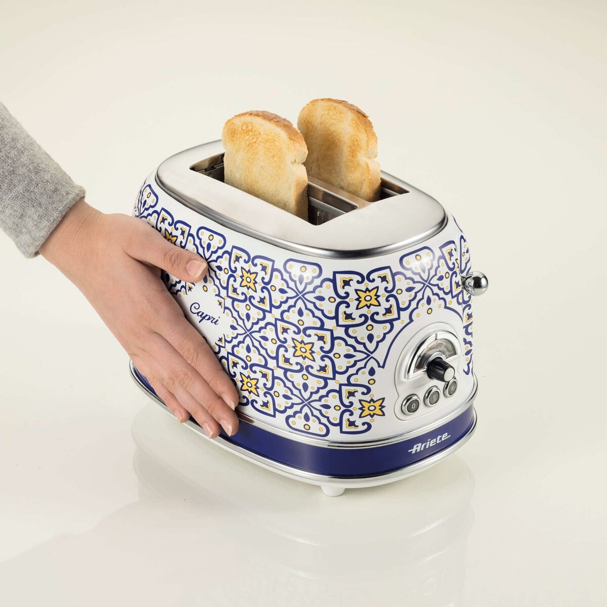 Toaster Ariete 155 CAPRI 810 W Weiß Vintage